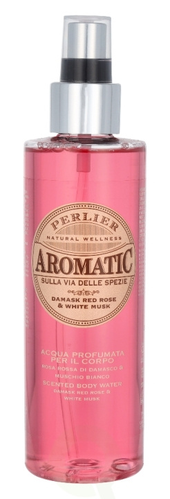 Perlier Aromatic Red Rose & White Musk Scented Body Water 200 ml i gruppen SKØNHED & HELSE / Hudpleje / Kropspleje / Bodymist hos TP E-commerce Nordic AB (C54779)