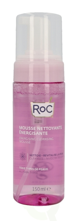 ROC Energising Cleansing Mousse 150 ml Cleanses - Invigorates Skin , All Skin Types i gruppen SKØNHED & HELSE / Hudpleje / Ansigt / Rengøring hos TP E-commerce Nordic AB (C54986)