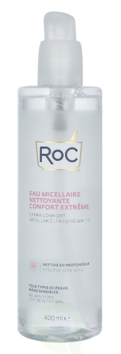 ROC Micellar Extra Comfort Cleansing Water 400 ml Sensitive Skin, Face And Eyes i gruppen SKØNHED & HELSE / Hudpleje / Ansigt / Rengøring hos TP E-commerce Nordic AB (C54987)
