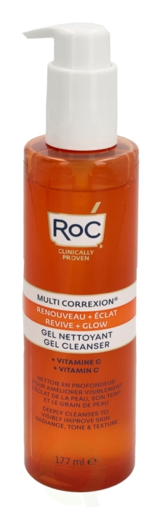 ROC Multi Correxion Revive & Glow Vitamin C Gel Cleanser 177 ml i gruppen SKØNHED & HELSE / Hudpleje / Ansigt / Rengøring hos TP E-commerce Nordic AB (C55010)