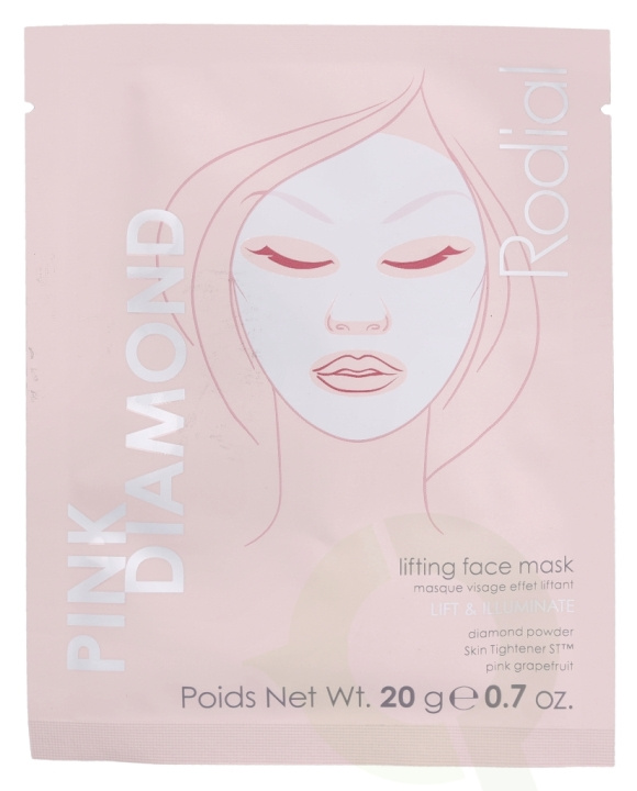 Rodial Pink Diamond Instant Lifting Mask 20 g i gruppen SKØNHED & HELSE / Hudpleje / Ansigt / Masker hos TP E-commerce Nordic AB (C55044)