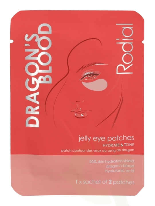 Rodial Dragon\'s Blood Jelly Eye Patche 3 gr i gruppen SKØNHED & HELSE / Hudpleje / Ansigt / Øjne hos TP E-commerce Nordic AB (C55051)