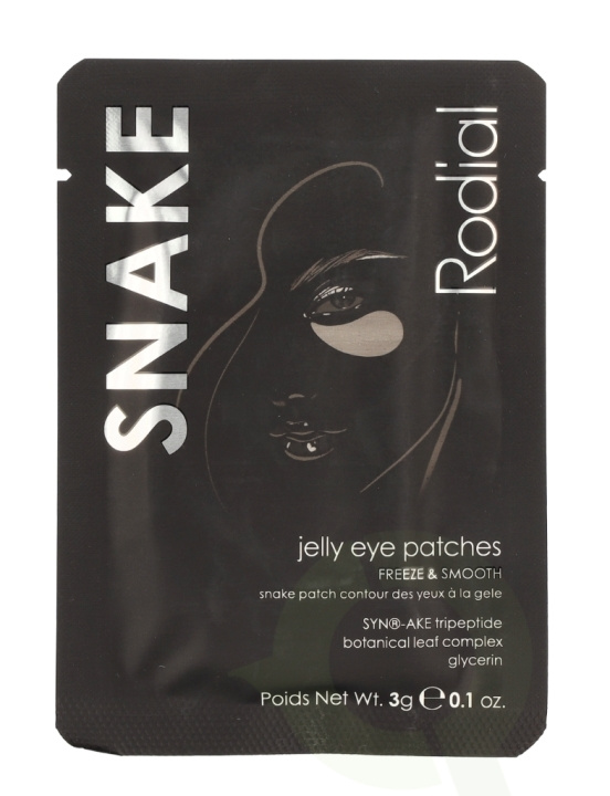 Rodial Snake Jelly Eye Patche Set 12 g 4x3gr i gruppen SKØNHED & HELSE / Hudpleje / Ansigt / Masker hos TP E-commerce Nordic AB (C55053)