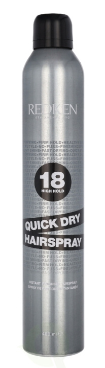 Redken Quick Dry 18 Instant Finishing Hairspray 400 ml i gruppen SKØNHED & HELSE / Hår og styling / Hår styling / Hårspray hos TP E-commerce Nordic AB (C55128)