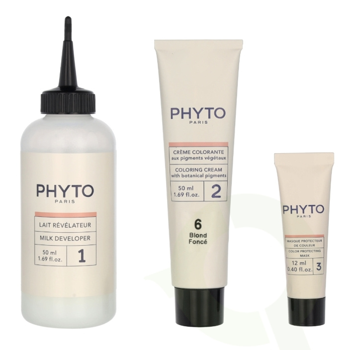 Phyto Phytocolor Permanent Color 112 ml #06 Dark Brown i gruppen SKØNHED & HELSE / Hår og styling / Hårpleje / Hårfarve / Hårfarve & Farve bombe hos TP E-commerce Nordic AB (C55169)