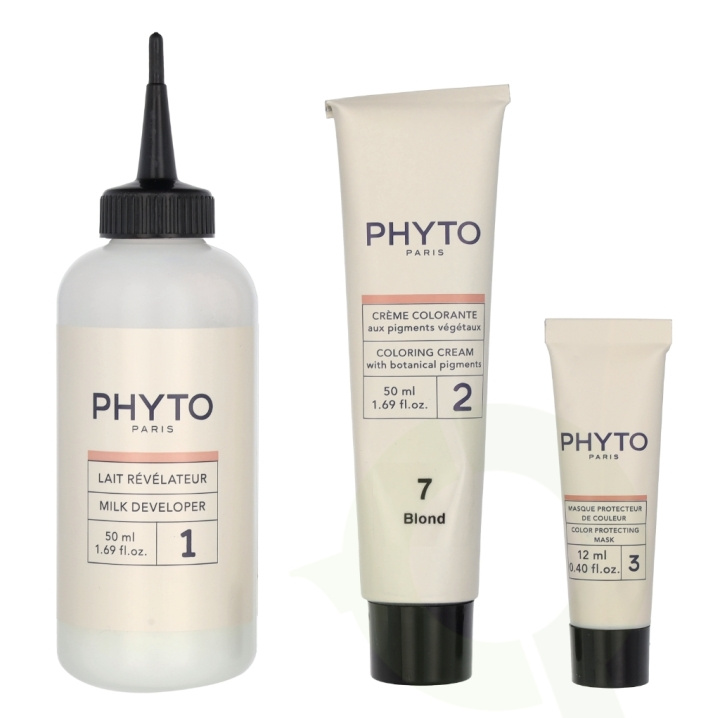 Phyto Phytocolor Permanent Color 112 ml #07 Blond i gruppen SKØNHED & HELSE / Hår og styling / Hårpleje / Hårfarve / Hårfarve & Farve bombe hos TP E-commerce Nordic AB (C55172)