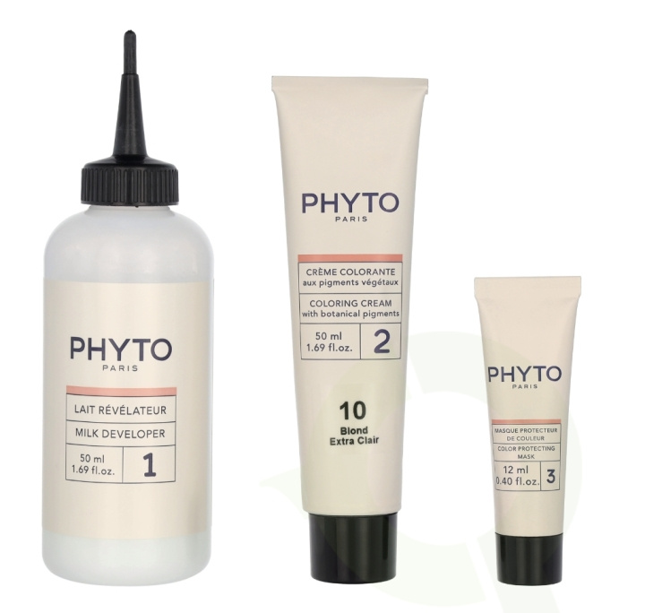 Phyto Phytocolor Permanent Color 112 ml #10 Extra Fair Blond i gruppen SKØNHED & HELSE / Hår og styling / Hårpleje / Hårfarve / Hårfarve & Farve bombe hos TP E-commerce Nordic AB (C55177)
