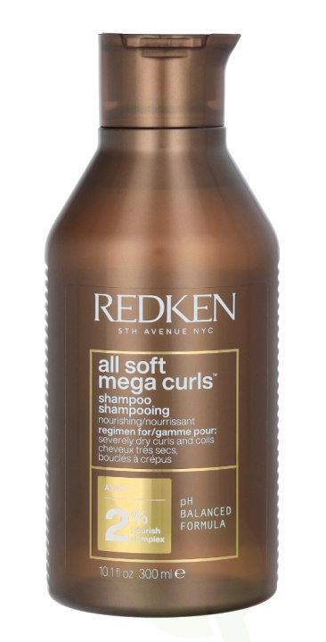 Redken All Soft Mega Curls Shampoo 300 ml i gruppen SKØNHED & HELSE / Hår og styling / Hårpleje / Shampoo hos TP E-commerce Nordic AB (C55185)