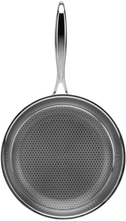 Heirol Pro Steelsafe -stekpanna, rostfritt stål + non-stick-beläggning, 28 cm i gruppen HJEM, HUS & HAVE / Køkkenredskaber / Stegepander hos TP E-commerce Nordic AB (C55209)