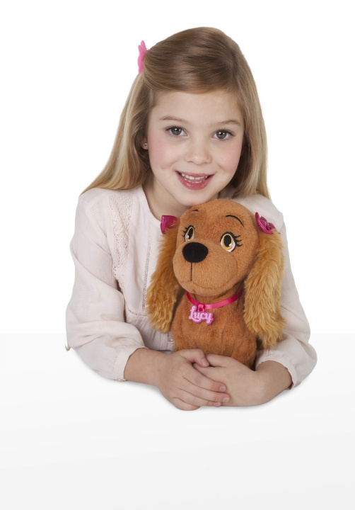 Club Petz Lucy - syngende og dansende hvalp (FI) i gruppen LEGETØJ, BØRN & BABY / Babyleg (0-3 år) / Tøjdyr hos TP E-commerce Nordic AB (C55212)