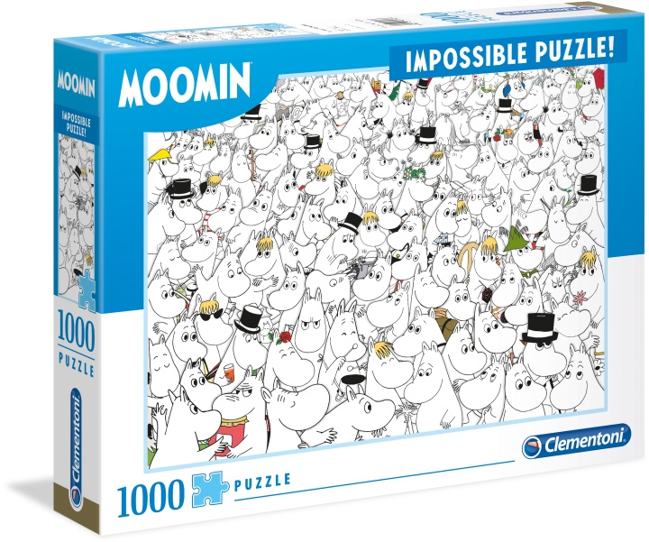 Clementoni Mumin Omöjligt pussel, 1000 bitar i gruppen SPORT, FRITID & HOBBY / Hobby / Puslespil hos TP E-commerce Nordic AB (C55217)