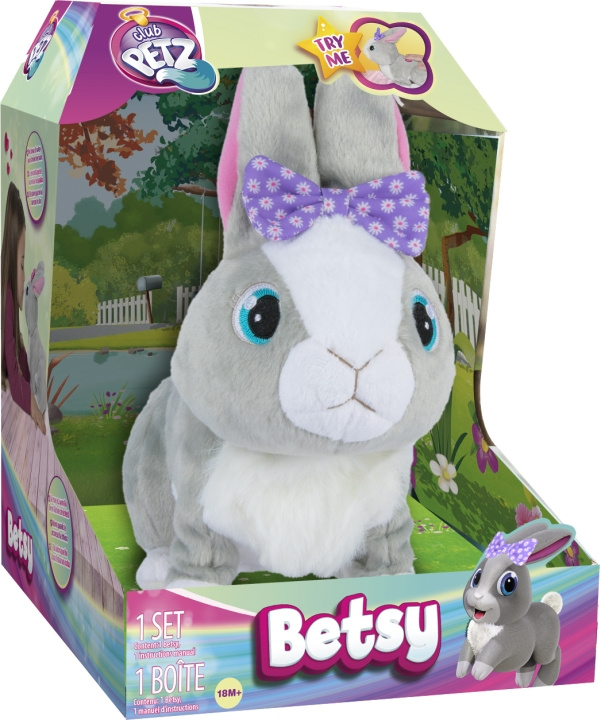 Club Petz Betsy - Kanin i gruppen LEGETØJ, BØRN & BABY / Babyleg (0-3 år) / Tøjdyr hos TP E-commerce Nordic AB (C55219)