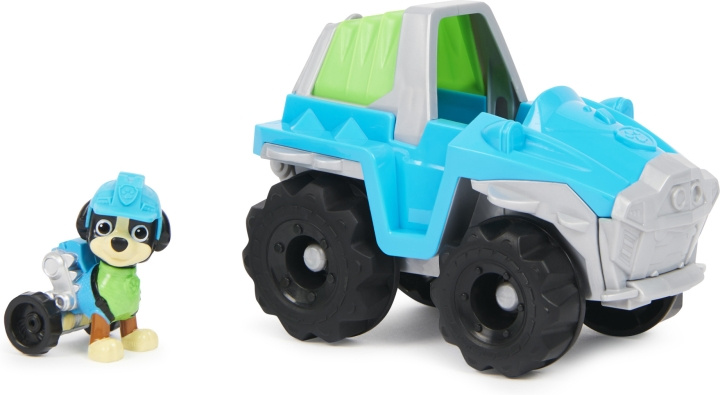 Paw Patrol Figur med fordon Rex i gruppen LEGETØJ, BØRN & BABY / Legetøj / Legetøjsbiler hos TP E-commerce Nordic AB (C55274)