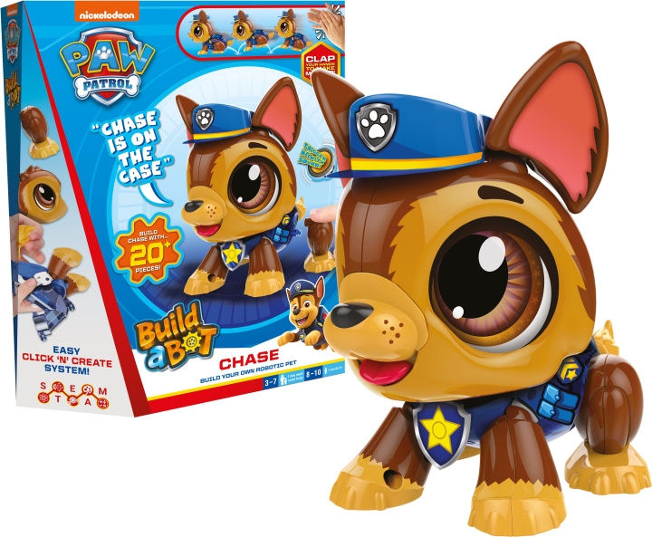 Build a Bot - Sound Paw Patrol, Chase i gruppen LEGETØJ, BØRN & BABY / Legetøj / Legetøj hos TP E-commerce Nordic AB (C55386)