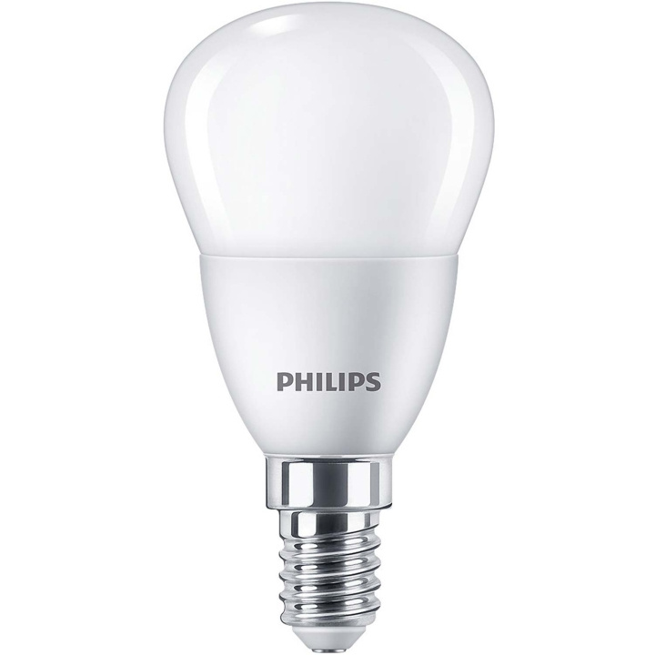 Philips 4-pack LED E14 Klot P45 5W (40W) Frost 470lm i gruppen HJEMMEELEKTRONIK / Lys / LED lamper hos TP E-commerce Nordic AB (C55459)