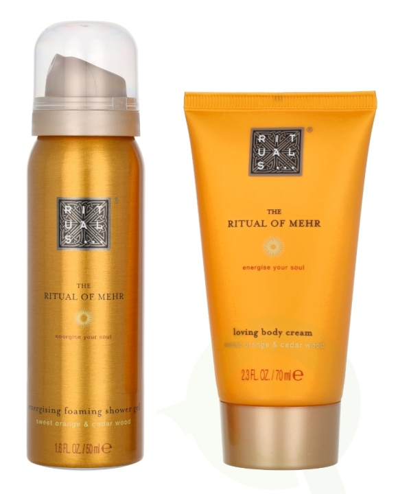 Rituals Mehr Set 120 ml Body Cream 70ml/Foaming Shower Gel 50ml i gruppen SKØNHED & HELSE / Gaveæske / Gaveæske til hende hos TP E-commerce Nordic AB (C55513)