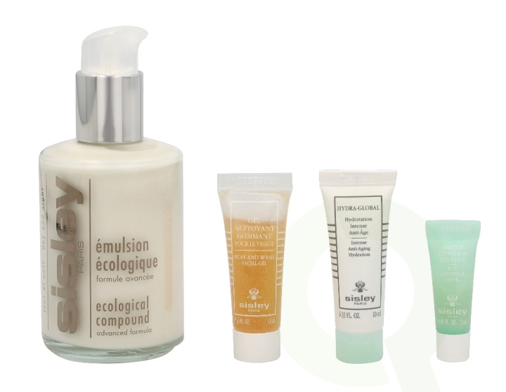 Sisley Ecological Compound Set 147 ml EC125ml/Buff Wash Gel 10ml/Hydra-Global10ml/Eye Cont.Mask 2ml i gruppen SKØNHED & HELSE / Hudpleje / Ansigt / Dagcreme hos TP E-commerce Nordic AB (C55784)