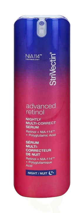 StriVectin Advanced Retinol Nightly Multi-Correct Serum 30 ml i gruppen SKØNHED & HELSE / Hudpleje / Ansigt / Hudserum hos TP E-commerce Nordic AB (C55895)