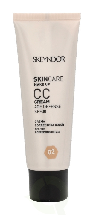 Skeyndor CC Cream Age Defence SPF30 40 ml #02 Medium/Dark Skin i gruppen SKØNHED & HELSE / Makeup / Makeup ansigt / CC/BB Cream hos TP E-commerce Nordic AB (C55972)