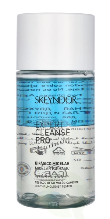 Skeyndor Expert Cleanse Pro Micellar Biphasic 125 ml Remover Eyes And Lips i gruppen SKØNHED & HELSE / Hudpleje / Ansigt / Rengøring hos TP E-commerce Nordic AB (C55985)