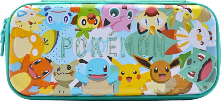 Hori Vault Case Pikachu & Friends -skyddsfodral, Switch i gruppen HJEMMEELEKTRONIK / Spilkonsoller og tilbehør / Nintendo Switch / Tilbehør hos TP E-commerce Nordic AB (C56102)