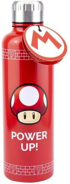 Paladone Super Mario Big Up dricksflaska, 500 ml i gruppen SPORT, FRITID & HOBBY / Friluftsliv / Termokander & vandflasker hos TP E-commerce Nordic AB (C56112)