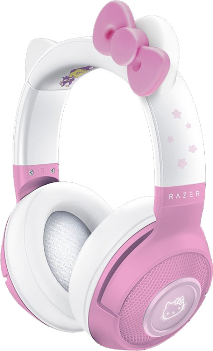 Razer Kraken Kitty V2 Bluetooth Hello Kitty Edition -pelikuulokkeet, pinkki i gruppen COMPUTERTILBEHØR / GAMING / Headset hos TP E-commerce Nordic AB (C56149)