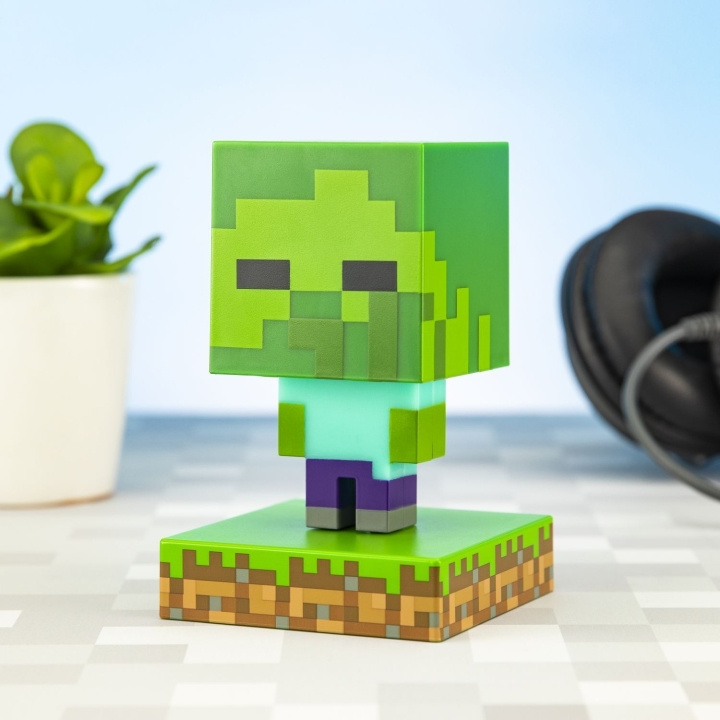 Paladone Minecraft Zombie Light i gruppen COMPUTERTILBEHØR / GAMING / Gaming tilbehør hos TP E-commerce Nordic AB (C56157)