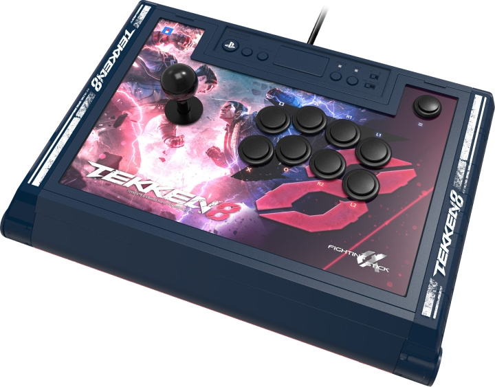 Hori Fighting Stick Alpha - en spelkontroll för Tekken 8, PS4 / PS5 / PC. i gruppen HJEMMEELEKTRONIK / Spilkonsoller og tilbehør / Sony PlayStation 5 hos TP E-commerce Nordic AB (C56164)