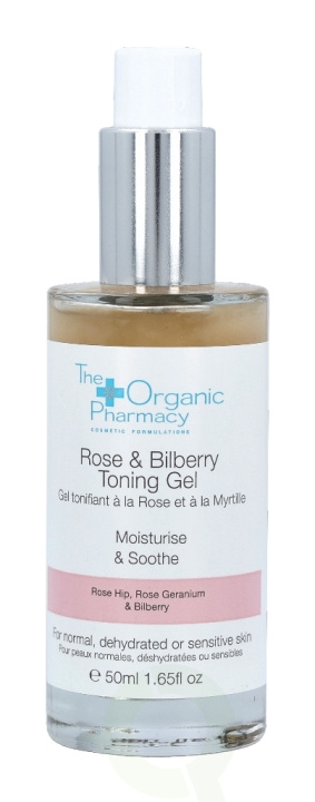 The Organic Pharmacy Rose & Bilberry Toning Gel 50 ml Helps Hydrate & Soothe Delicate Skin i gruppen SKØNHED & HELSE / Hudpleje / Ansigt / Ansigtscreme hos TP E-commerce Nordic AB (C56198)