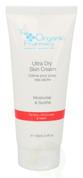 The Organic Pharmacy Ultra Dry Skin Cream 100 ml Moisturise & Sooth / Tamanu, Chickweed & Neem i gruppen SKØNHED & HELSE / Hudpleje / Kropspleje / Body lotion hos TP E-commerce Nordic AB (C56231)