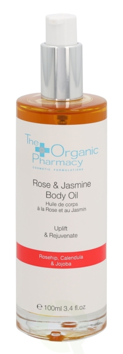 The Organic Pharmacy Rose & Jasmine Body Oil 100 ml Rosehip Canlendula & Jojoba i gruppen SKØNHED & HELSE / Hudpleje / Kropspleje / Kropsolie hos TP E-commerce Nordic AB (C56232)