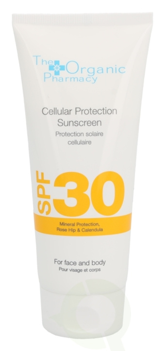 The Organic Pharmacy Cellular Protection Sun Cream SPF30 100 ml For Face And Body i gruppen SKØNHED & HELSE / Hudpleje / Tanning / Solbeskyttelse hos TP E-commerce Nordic AB (C56241)