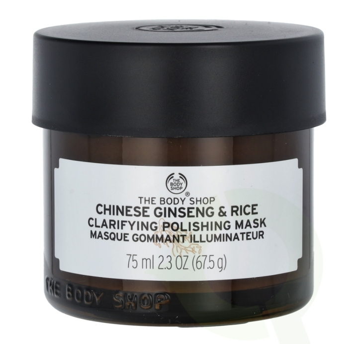 The Body Shop Clarifying Polishing Mask 75 ml Chinese Ginseng & Rice i gruppen SKØNHED & HELSE / Hudpleje / Ansigt / Masker hos TP E-commerce Nordic AB (C56316)