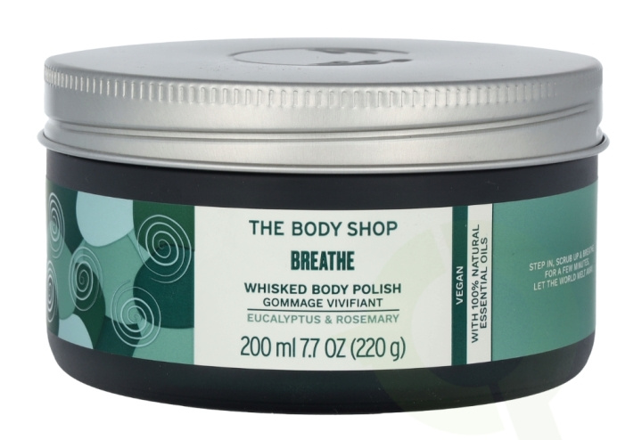 The Body Shop Breathe Whisked Body Polish 200 ml Eucalyptus & Rosemary i gruppen SKØNHED & HELSE / Hudpleje / Ansigt / Scrub / Peeling hos TP E-commerce Nordic AB (C56356)