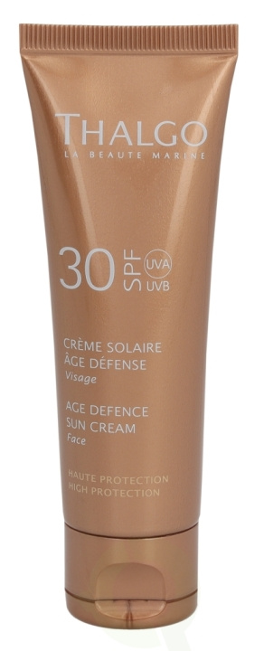 Thalgo Sun Age Defence Cream SPF30 50 ml Face / High Protection i gruppen SKØNHED & HELSE / Hudpleje / Tanning / Solbeskyttelse hos TP E-commerce Nordic AB (C56422)