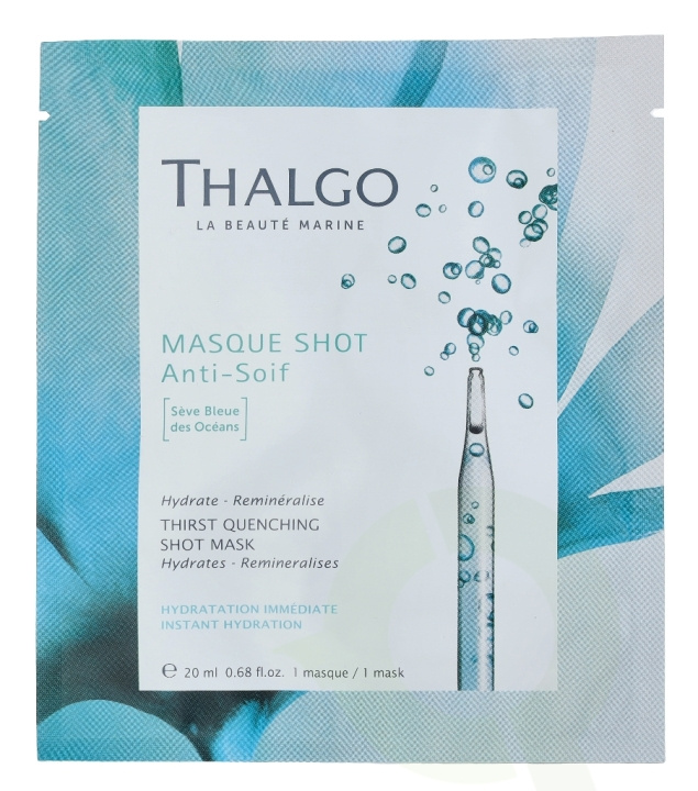 Thalgo Thirst Quenching Shot Mask 20 ml i gruppen SKØNHED & HELSE / Hudpleje / Ansigt / Masker hos TP E-commerce Nordic AB (C56431)