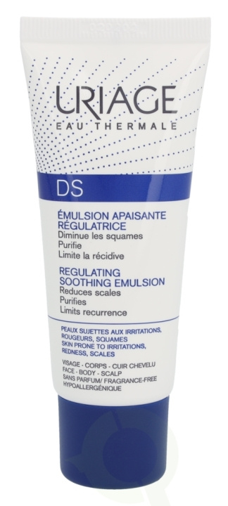 Uriage D.S. Emulsion 40 ml Reduces Scales/Face, Body & Scalp i gruppen SKØNHED & HELSE / Hudpleje / Kropspleje / Body lotion hos TP E-commerce Nordic AB (C56529)