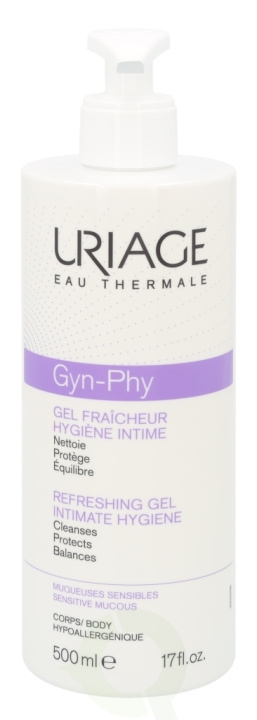 Uriage Gyn-Phy Intimate Hygiene Refreshing Gel 500 ml i gruppen SKØNHED & HELSE / Hudpleje / Kropspleje / Bad & brusecreme hos TP E-commerce Nordic AB (C56551)