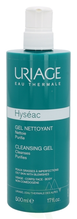 Uriage Hyseac Cleansing Gel 500 ml Combination To Oily Skin i gruppen SKØNHED & HELSE / Hudpleje / Ansigt / Rengøring hos TP E-commerce Nordic AB (C56563)