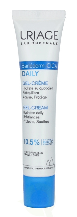 Uriage Bariederm-Cica Daily Gel-Cream 40 ml i gruppen SKØNHED & HELSE / Hudpleje / Ansigt / Dagcreme hos TP E-commerce Nordic AB (C56576)