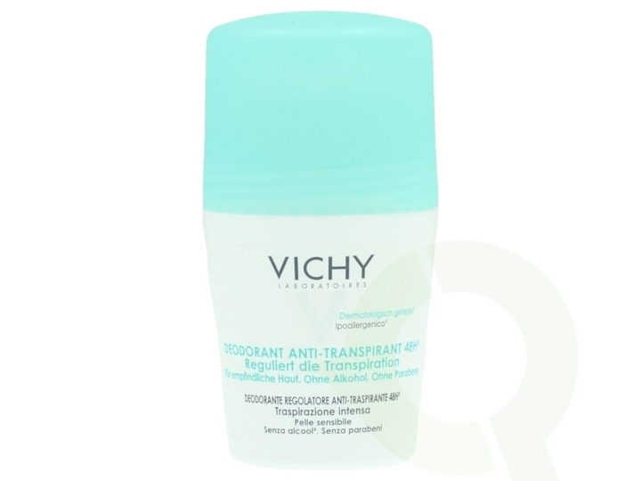 Vichy 48Hr Anti-Perspirant Roll-On 50 ml Sensitive Skin - Alcohol Free i gruppen SKØNHED & HELSE / Duft & Parfume / Deodorant / Deo for hende hos TP E-commerce Nordic AB (C56602)