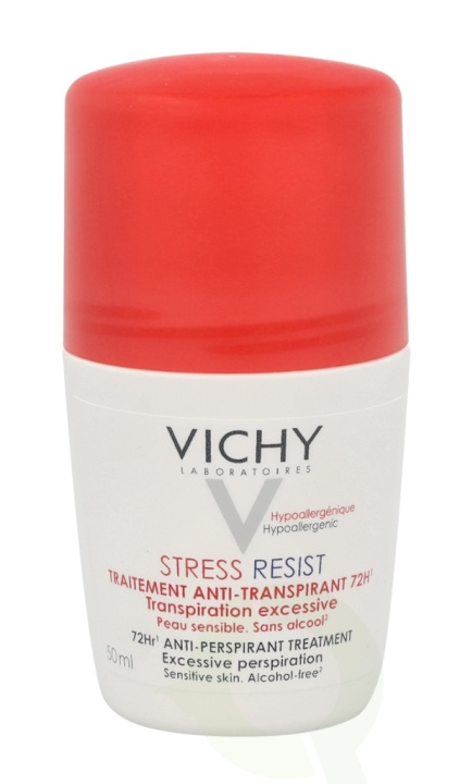 Vichy Detranspirant Intensif 72Hr Anti Perspirant Treatment 50 ml Sensitive Skin/Alcohol Free /Stress Resist i gruppen SKØNHED & HELSE / Duft & Parfume / Deodorant / Deo for hende hos TP E-commerce Nordic AB (C56607)