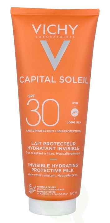 Vichy Capital Soleil Fresh Protective Milk SPF30 300 ml i gruppen SKØNHED & HELSE / Hudpleje / Tanning / Solbeskyttelse hos TP E-commerce Nordic AB (C56628)