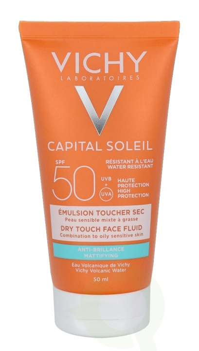 Vichy Ideal Soleil SPF50 Face Emulsion Dry Touch 50 ml i gruppen SKØNHED & HELSE / Hudpleje / Tanning / Solbeskyttelse hos TP E-commerce Nordic AB (C56634)