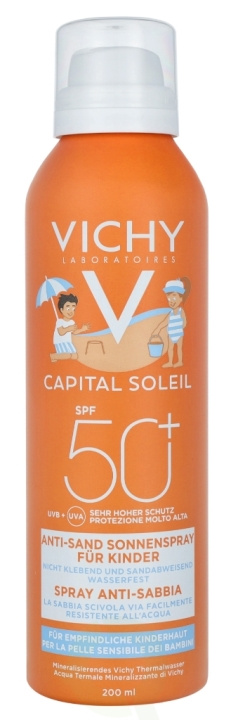 Vichy Ideal Soleil Kids Anti-Sand Mist SPF50+ 200 ml i gruppen SKØNHED & HELSE / Hudpleje / Tanning / Solbeskyttelse hos TP E-commerce Nordic AB (C56650)