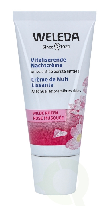 Weleda Wild Rose Smoothing Night Cream 30 ml All Skin Types i gruppen SKØNHED & HELSE / Hudpleje / Ansigt / Ansigtscreme hos TP E-commerce Nordic AB (C56694)