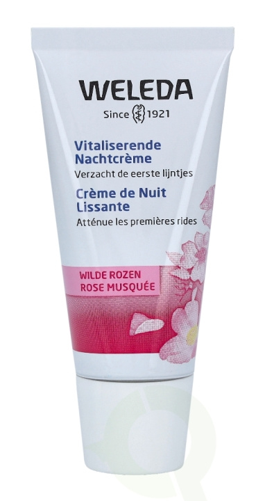 Weleda Wild Rose Smoothing Night Cream 30 ml All Skin Types i gruppen SKØNHED & HELSE / Hudpleje / Ansigt / Natcreme hos TP E-commerce Nordic AB (C56694)