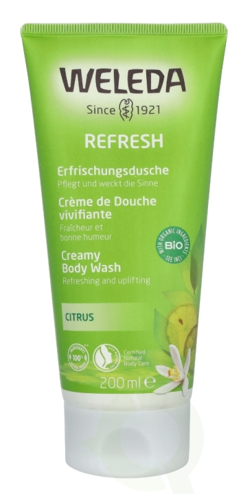 Weleda Citrus Creamy Body Wash 200 ml i gruppen SKØNHED & HELSE / Hudpleje / Kropspleje / Bad & brusecreme hos TP E-commerce Nordic AB (C56719)