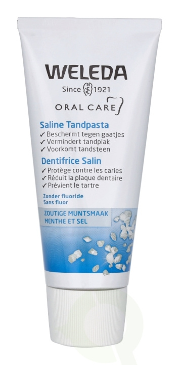 Weleda Salt Toothpaste 75 ml i gruppen SKØNHED & HELSE / Oral pleje / Whitening produkter hos TP E-commerce Nordic AB (C56768)